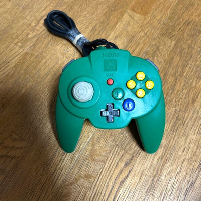 Nintendo 64 HORI PAD MINI N64 Original Official controller Green Japan
