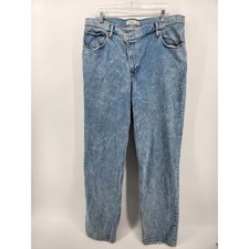 Abercrombie Fitch The 90s Straight Ultra High Rise Jeans Light Wash 33/16