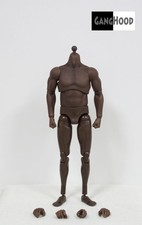 GangHood 1/6 Scale Muscular African Figure Body Fit HOT TOYS PHICEN Head Sculpt