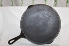 Vintage Wagner Arc Star Logo No. 9 Cast Iron Skillet 1891-1910