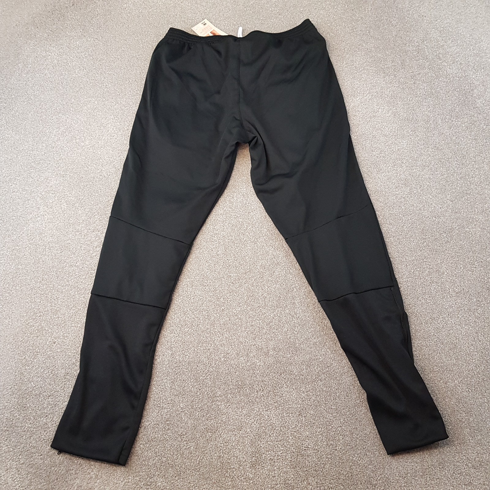 Woking Mens Tracksuit Bottoms Medium Errea Black Football Training Track Pants image 8