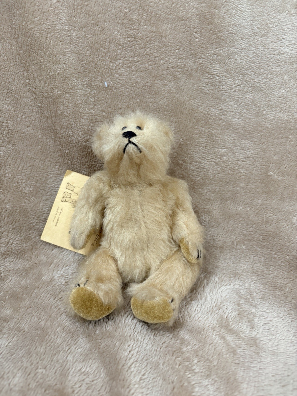 Vintage Bearly There Inc. "Steve" Miniature Collectible Teddy Bear