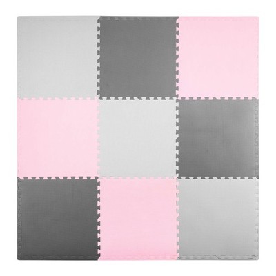 Spielmatte Puzzlematte Spielteppich EVA 9 Matten mehrfarbig Ricokids