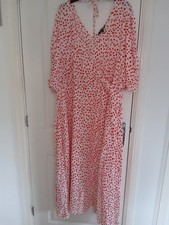 Myleen Klass summer holiday casual formal faux Wrap Dress Plus Size/Size 22