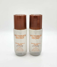 2 Victoria's Secret Spiced Vanilla Creme Feel Toasty Hair  Body Mist 8 oz New