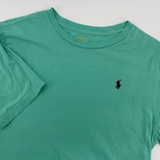 Polo Ralph Lauren Kids Green Short Sleeve T-Shirt Pony Logo Size XL 18-20