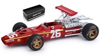 Brumm Ferrari 312 F 1 J.Ickx 1968 N.26 Winner France Gp 1:43