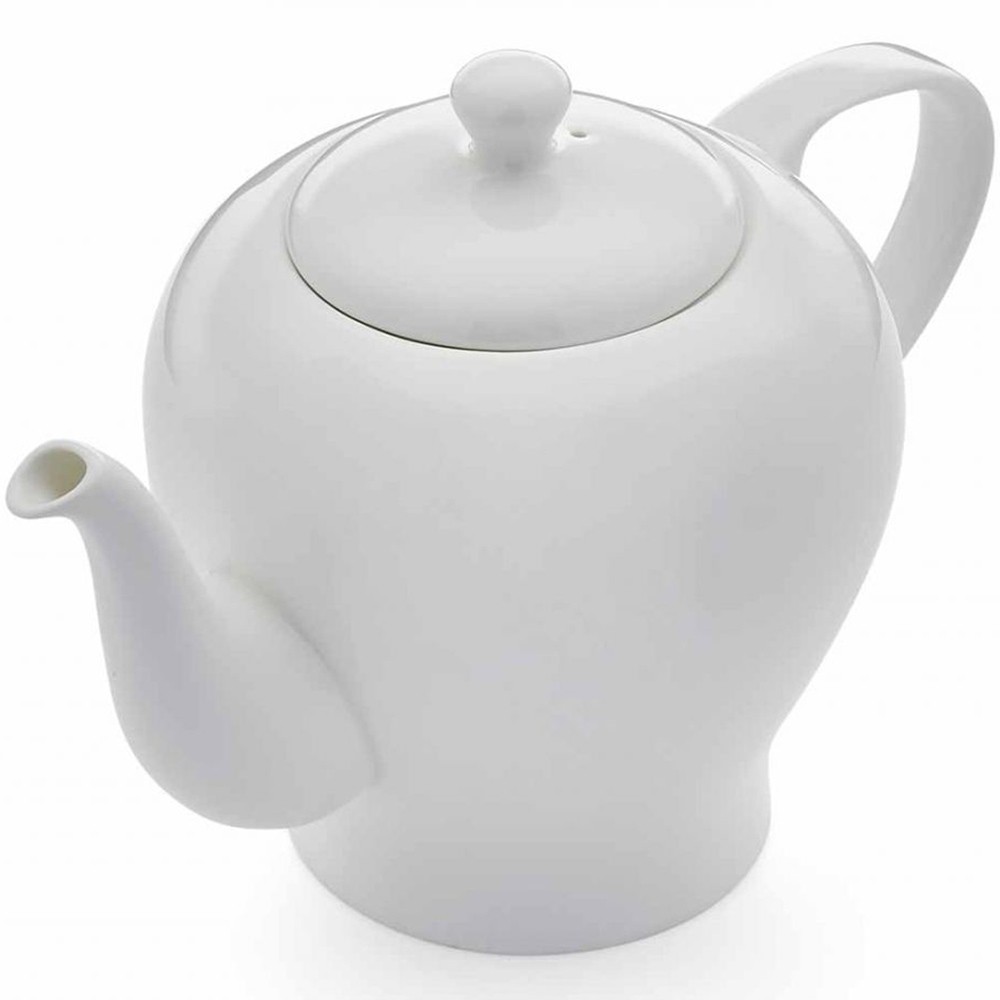Royal Worcester Serendipity Teapot 1100ml Fine Bone China White