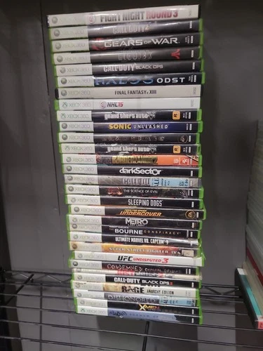 Lot Of 30 Microsoft Xbox 360 Game Cases Only NO GAMES