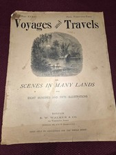 1887 Scenes in Many Lands Constantinople Turkey Ottoman Victorian Engravings