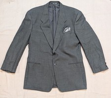 MANI by Giorgio Armani Vintage Textured Gray Jacket