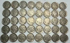 ROLL of 40 full date Indian Head BUFFALO NICKELS. Exact coins shown. #48