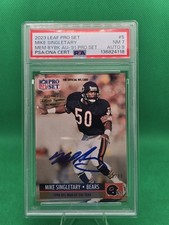 2023 Leaf Pro Set Memories - 1991 Pro Set Buybacks Mike Singletary #5 /88 (AU)