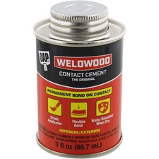 DAP Contact Cement Weldwood The Original With Brush Applicator, 3 Fl. Oz.