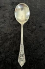 Wallace RosePoint Sterling Silver Soup Spoon 6 Inch Flatware No Mono