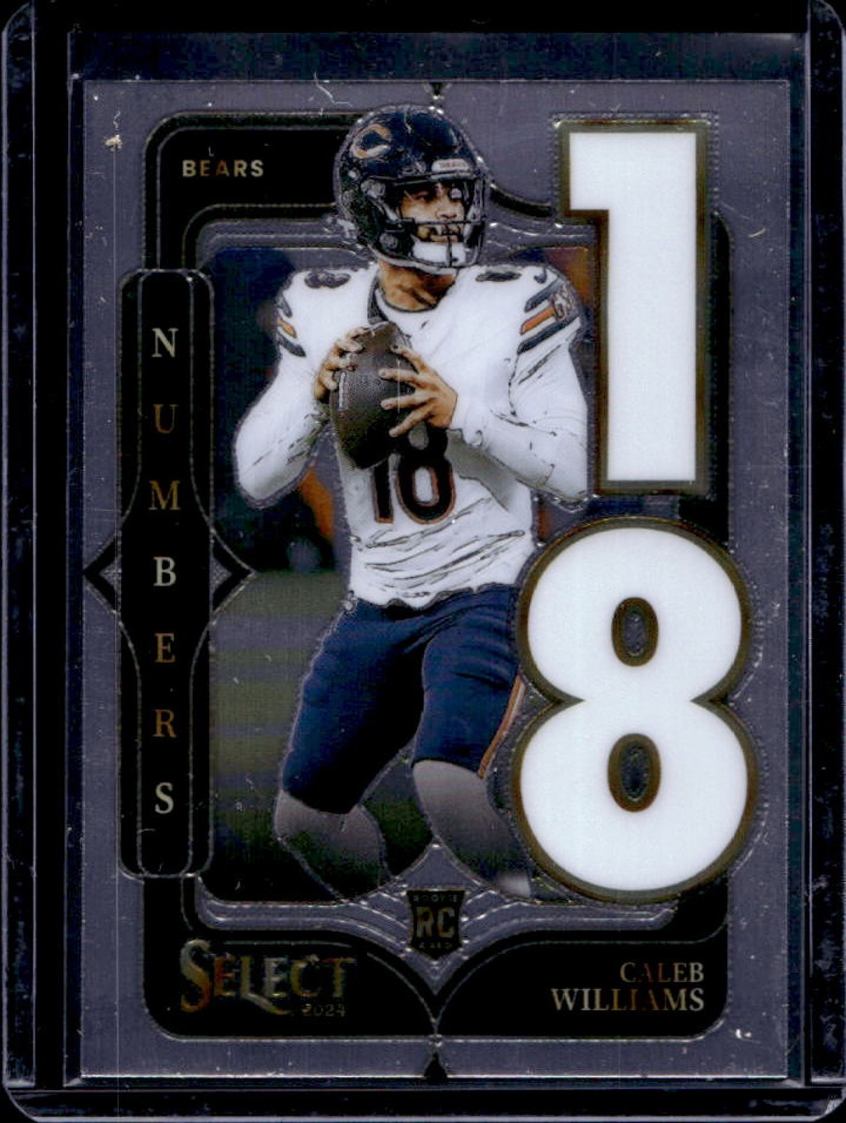 Caleb Williams Panini Select Select Numbers #19 Base