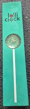 Lolli Clock Watch Chrono Werbeuhr Armbanduhr in gr&uuml;n Firmenlogo Sista