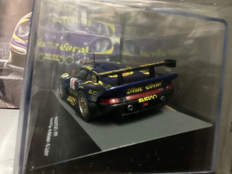IXO PORSCHE 911 GT1 1999 BRITISH GT SPA  , die-cast 1/43, Nuova in teca - Immagine 3 di 4