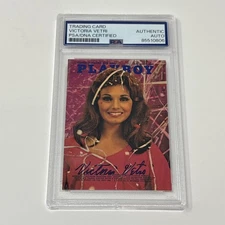 ANGELA DORIAN VICTORIA VETRI SIGNED AUTOGRAPHED PLAYBOY COVER PLAYMATE PSA DNA
