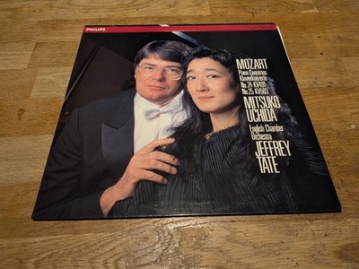 Philips 422 331-1 Mozart Piano Concertos 24 & 25 Mitsuko Uchida Jeffrey Tate