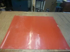 SILICONE RUBBER SHEET 3/8 THK X 36"WIDE x36" LONG