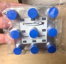 NEW Multiplex Technology Channel Plus Model 2538 Eight Way Splitter/Combiner