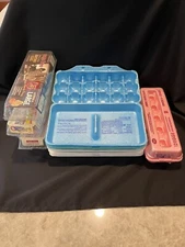 Lot Of 13 Empty Egg Cartons 10 Styrofoam 3 Plastic