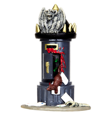 Lemax 44738 SPOOKYTOWN POST Spooky Town Accessories Mailbox Halloween Retired