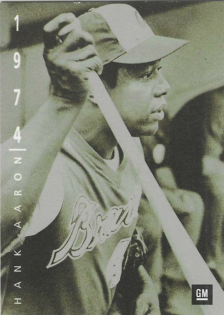 HANK AARON 1994 Upper Deck: The American Epic GM #1   ATLANTA BRAVES