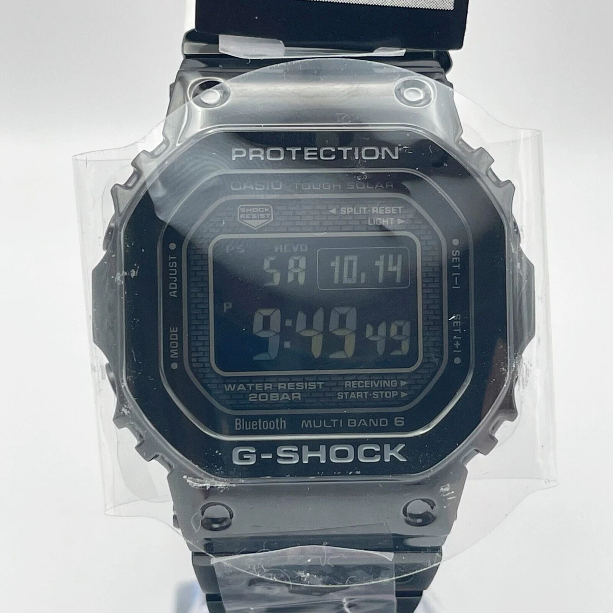 CASIO G-SHOCK FULL METAL Black Digital Bluetooth GMW-B5000GD-1JF Men Watch