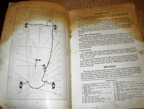 1935 Plymouth Owners manual Instruction Book P-1 P-2 Deluxe Business Six - Picture 6 of 8