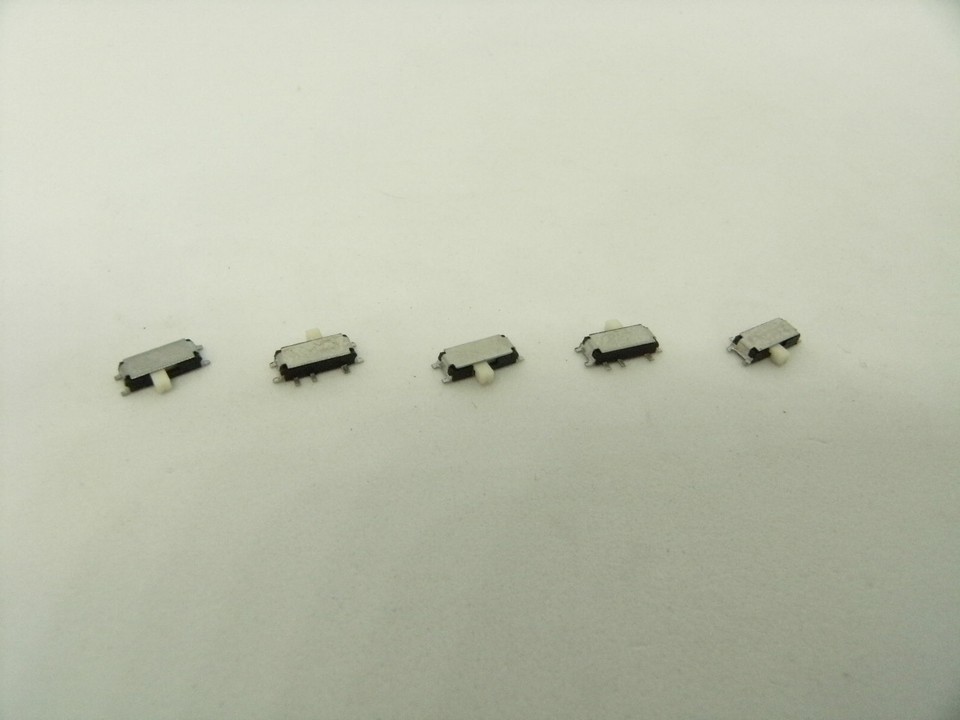 5x Pack Lot Small Micro Nano Mini Slide Slider Toggle Switch On Off ...