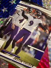 2022 PANINI PRESTIGE JUSTIN TUCKER #27 BALTIMORE RAVENS C STORE MORE RARE