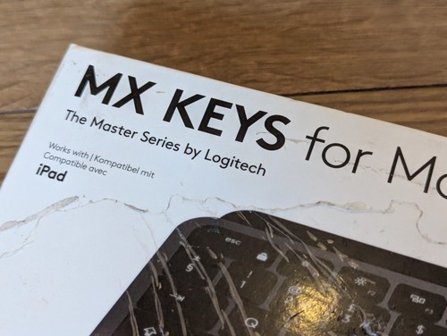 Logitech MX Keys for Mac advanced wireless illuminated Bluetooth keyboard QWERTY - Picture 7 of 21