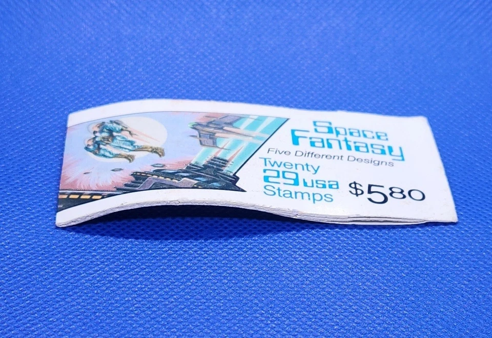 US Stamps - Space Fantasy  #BK207, 29 Cents Stamps Never Hinged - Image 3 of 3