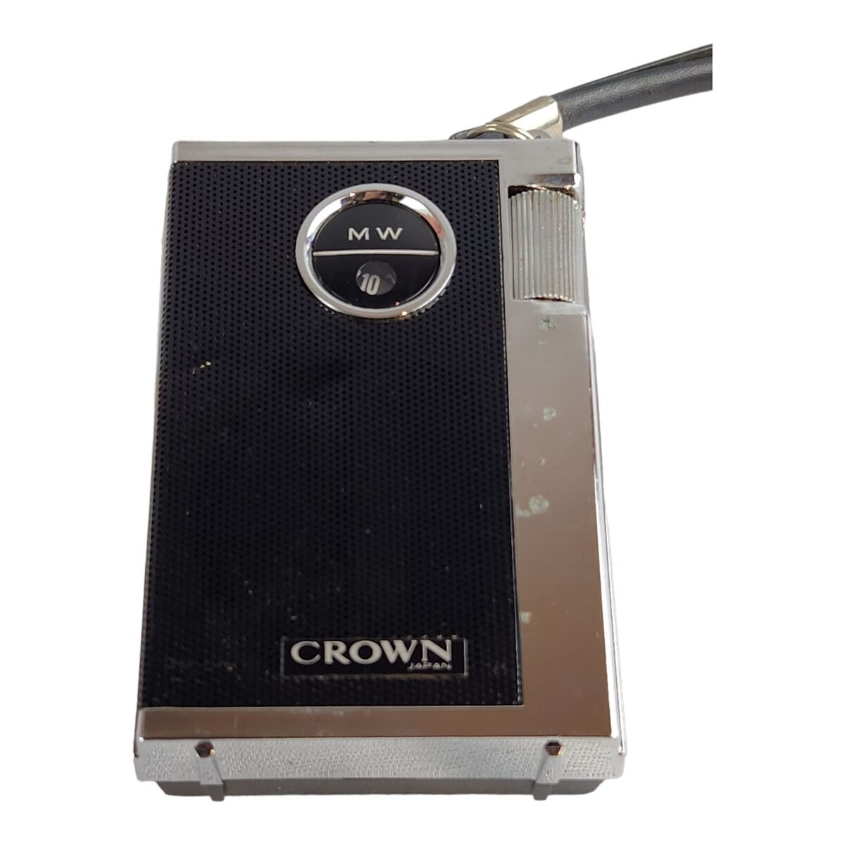 Rare Vintage 1970s Crown Transistor Radio TR-660 Retro MCM Rare Vintage 1970s Crown Transistor Radio TR-660 Retro MCM