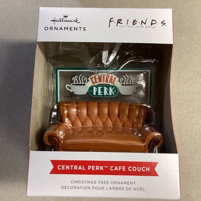 NEW 2022 Hallmark Friends CENTRAL PERK CAFE COUCH Christmas Ornament