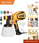 New ListingVersatile 700W Paint Sprayer - 4 Nozzles, Easy Clean, Perfect for Any Project