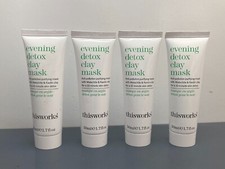 4x THISWORKS Evening Detox Clay Mask Anti-Pollution Purifying Mask 1.7oz