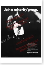 Join A Minority Group Green Berets Special Forces Recruiting Poster