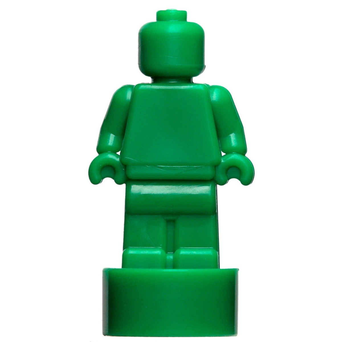 NEW LEGO - MicroFig - Plain - statue - Green x 1- statuette Trophy