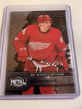 20-21 Mathias Brome #132 Detroit Red Wings SkyBox Metal Universe Rookie