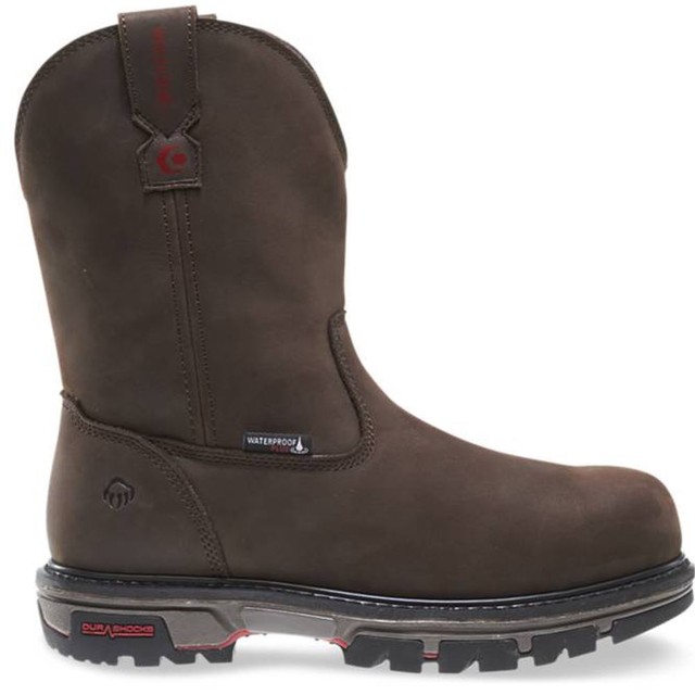 wolverine men's nation durashocks work boots