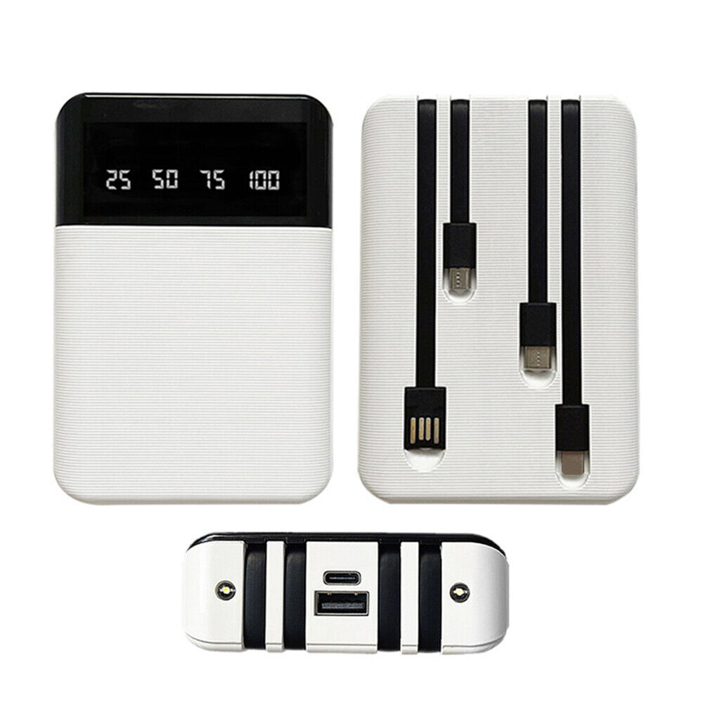 Durable Power Bank Case with Charger Connector for Smartphones