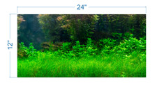 Aquarium Background grass underwater- vinyl graphic adhesive AQ0030