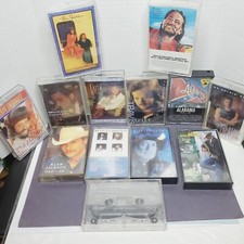 Lot 13 Vintage Country Western Cassette Tapes Judds willie Alabama waylon garth