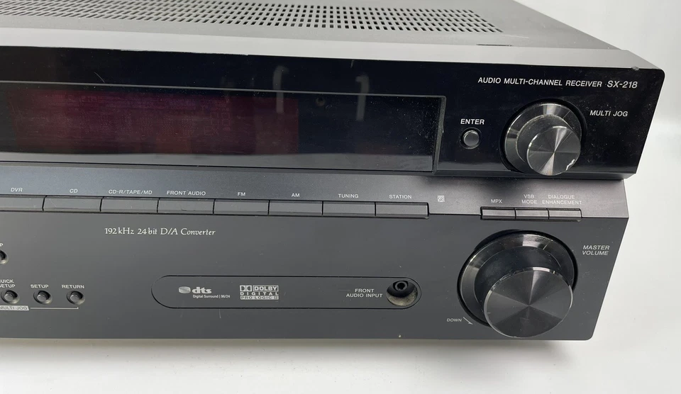 Pioneer Audio Multi-Channel Receiver Model SX-218-K Converter No Remote - Image 4 of 4