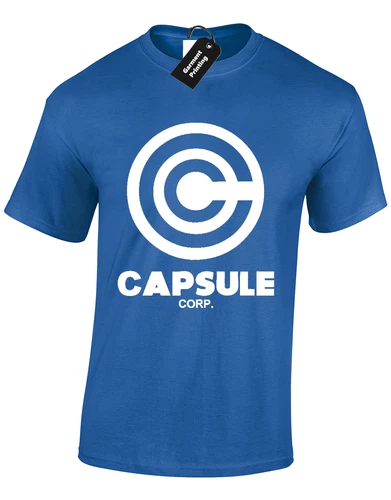 Capsule Corp Dr Brief Z Fighters Goten Trunks Anime Unisex T-Shirt - Picture 8 of 9