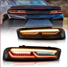 2x RÜCKLEUCHTE RÜCKLICHT FÜR CHEVROLET CAMARO 2016 - 2018 LED Rauchschwarz / EU