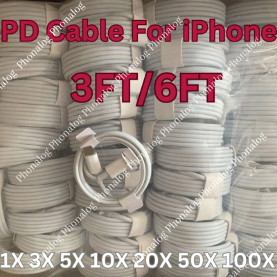 Fast Charger USB C Charging Cable For iPhone 14 13 12 11 Pro Max XR 8 iPad Lot